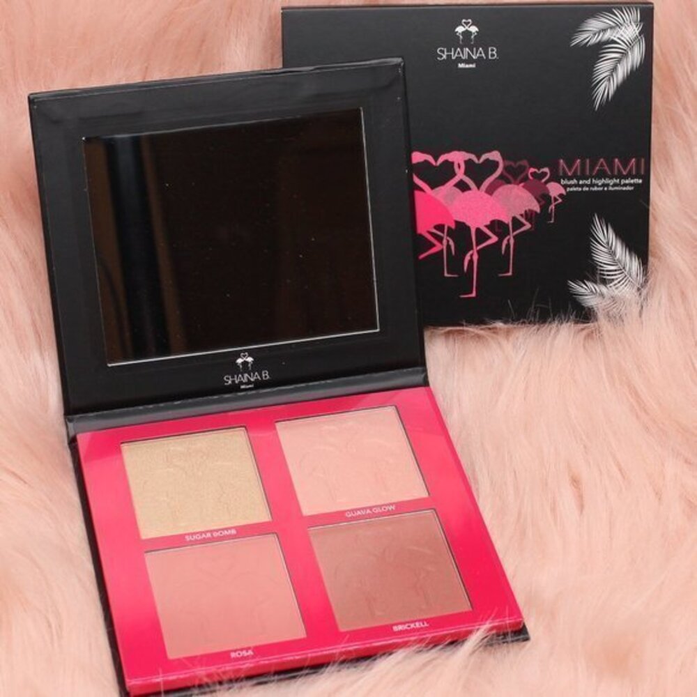 Shaina B. Miami Mini Blush Highlight Palet…